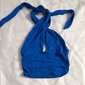 Pacsun Blue Halter Top